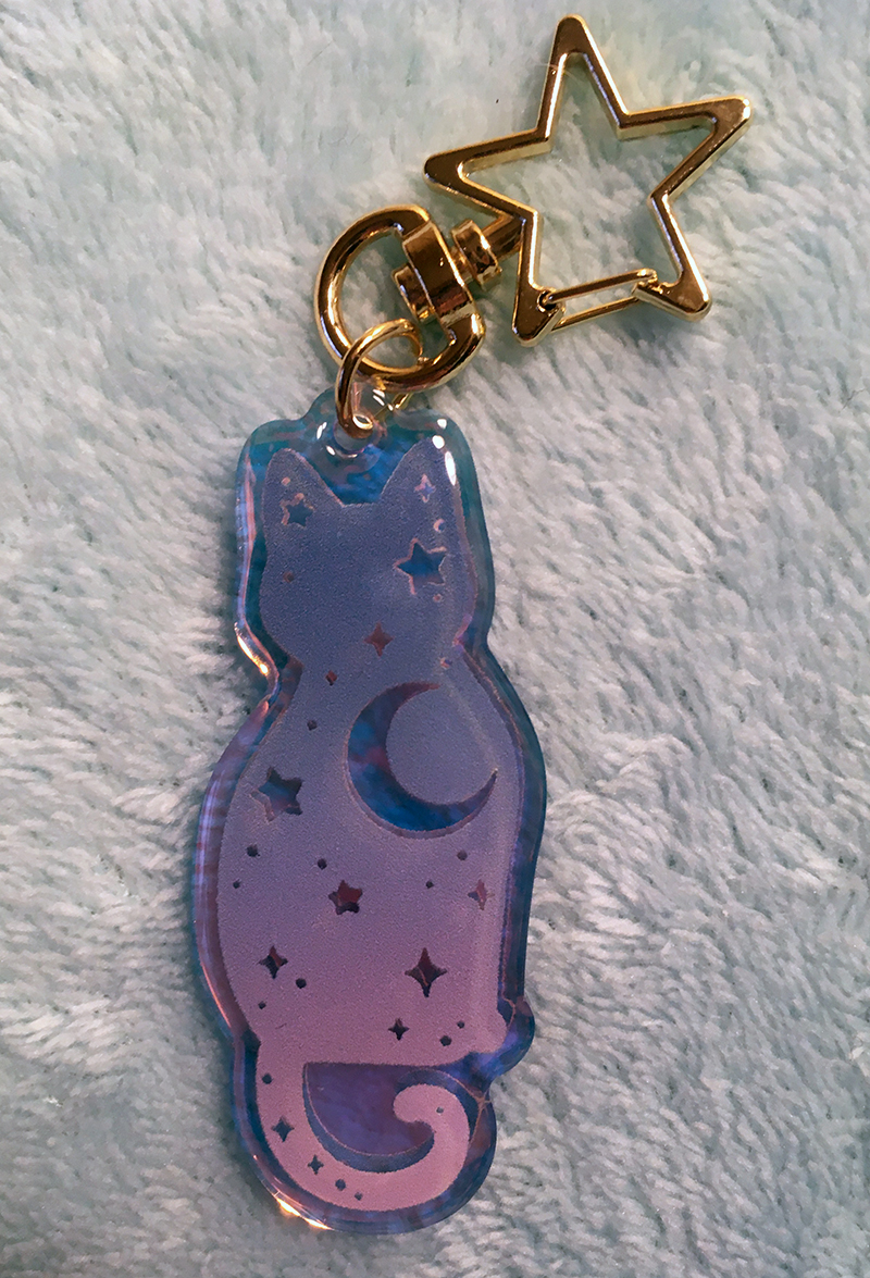 jelly cat keychain